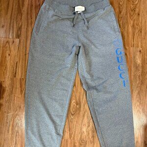 Vintage Pre-owned GUCCI Print Grey Pants Unisex EUR Size 3XL